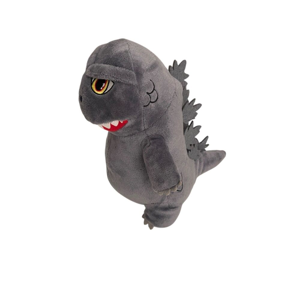 Phunny Godzilla Plush Stuffed Toy Gray 8" Monster